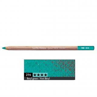 Kredka pastelowa Pastel Pencils Caran d'Ache, kolor 214 Beryl Green