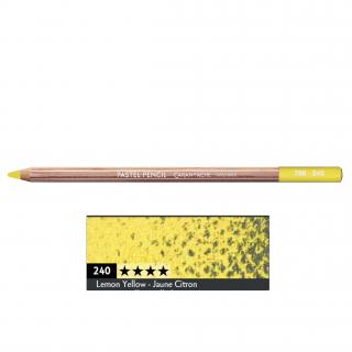 Kredka pastelowa Pastel Pencils Caran d'Ache, kolor 240 Lemon Yellow