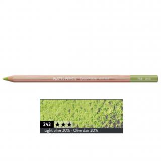 Kredka pastelowa Pastel Pencils Caran d'Ache, kolor 243 Light Olive 20%