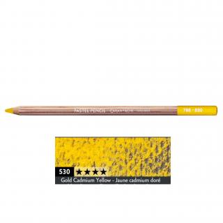 Kredka pastelowa Pastel Pencils Caran d'Ache, kolor 530 Gold Cadmium Yellow