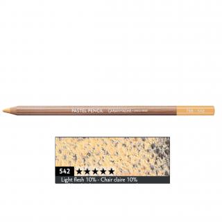 Kredka pastelowa Pastel Pencils Caran d'Ache, kolor 542 Light Flesh 10%