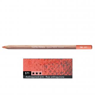 Kredka pastelowa Pastel Pencils Caran d'Ache, kolor 571 Anthraquinoid Pink