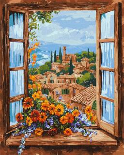 Malowanie po numerach IDEYKA, 40x50 cm, cudowny krajobraz