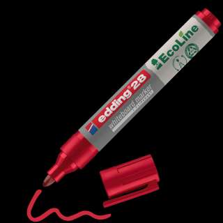 MARKER DO TABLIC E-28 EDDING ECOLINE, 1,5-3 MM, CZERWONY