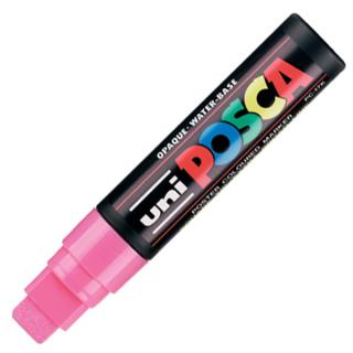 Marker uni POSCA PC-17K z bardzo szeroką ściętą końcówką, różowy