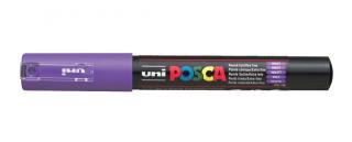 Marker uni POSCA PC-1M z supercienką okrągłą końcówką, fioletowy