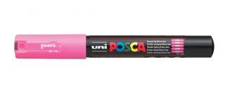 Marker uni POSCA PC-1M z supercienką okrągłą końcówką, różowy