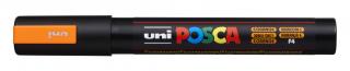 Marker uni POSCA PC-5M z okrągłą średnią końcówką, fluorescencyjny pomarańczowy