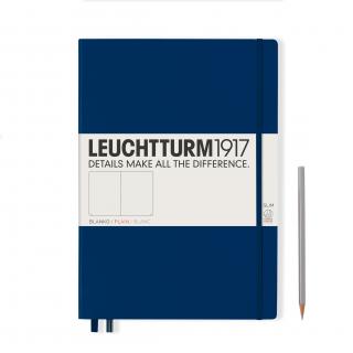 NOTATNIK LEUCHTTURM1917 MASTER SLIM (A4+), GRANATOWY