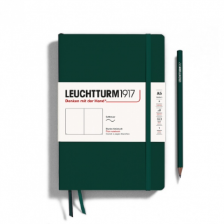 NOTATNIK LEUCHTTURM1917 MEDIUM (A5) MIĘKKA OPRAWA NATURAL COLOURS FOREST GREEN