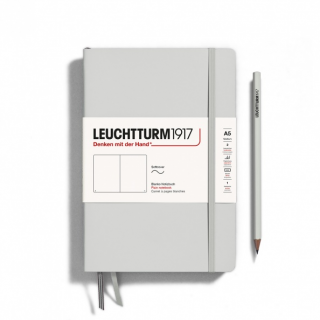 NOTATNIK LEUCHTTURM1917 MEDIUM (A5) MIĘKKA OPRAWA NATURAL COLOURS LIGHT GREY