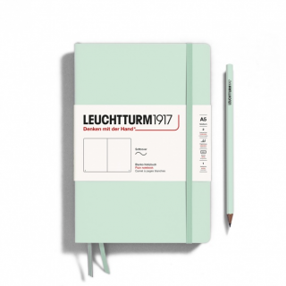 NOTATNIK LEUCHTTURM1917 MEDIUM (A5) MIĘKKA OPRAWA NATURAL COLOURS MINT GREEN