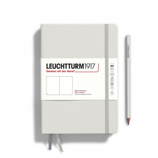 NOTATNIK LEUCHTTURM1917 MEDIUM (A5) NATURAL COLOURS LIGHT GREY