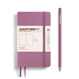 NOTATNIK LEUCHTTURM1917 POCKET (A6), MIĘKKA OPRAWA, DUSTY ROSE