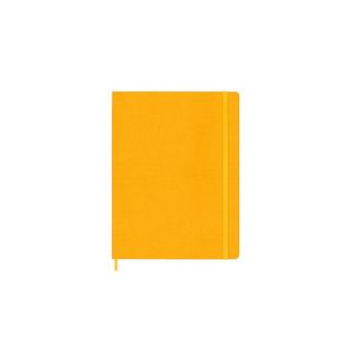 NOTES MOLESKINE CLASSIC XL (19X25 CM), LINIE, TWARDA, ORANGE YELLOW, 192 STRONY, POMARAŃCZOWY