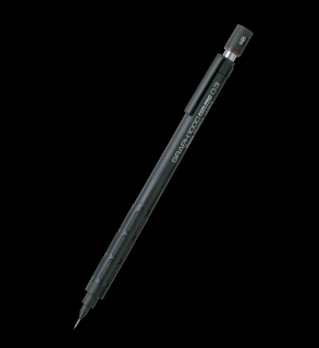 Ołówek automatyczny GRAPH 1000 Pentel, HB 0.3 mm, czarny