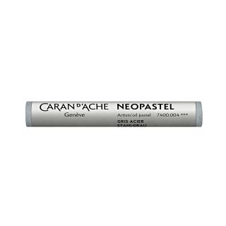 Pastela olejna Caran d’Ache NeoPastel, kolor 004 Steel Grey