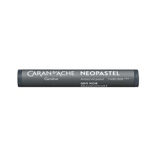 Pastela olejna Caran d’Ache NeoPastel, kolor 008 Greyish Black