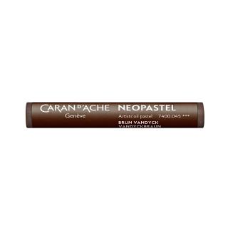 Pastela olejna Caran d’Ache NeoPastel, kolor 045 Vandycke Brown