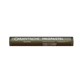 Pastela olejna Caran d’Ache NeoPastel, kolor 049 Raw Umber