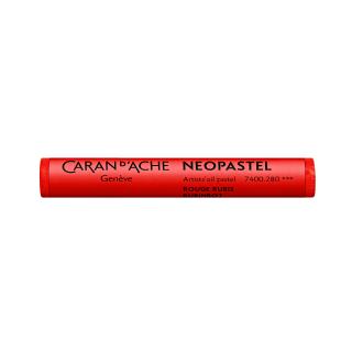 Pastela olejna Caran d’Ache NeoPastel, kolor 280 Ruby Red