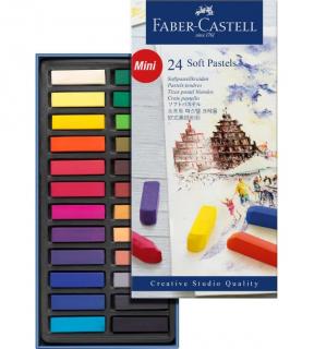 PASTELE SUCHE MINI CREATIVE STUDIO FABER-CASTELL, 24 KOLORY