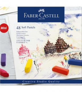 PASTELE SUCHE MINI CREATIVE STUDIO FABER-CASTELL, 48 KOLORÓW