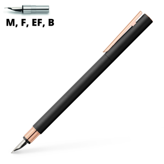 PIÓRO WIECZNE NEO SLIM FABER-CASTELL, BLACK ROSEGOLD