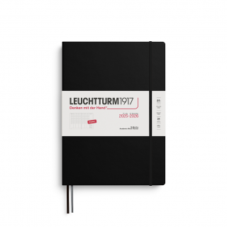 PLANER TYGODNIOWY AKADEMICKI LEUCHTTURM1917 MASTER (A4+) 2025/2026 18 MIESIĘCY CZARNY