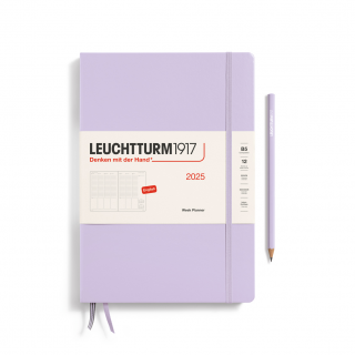 PLANER TYGODNIOWY PIONOWY LEUCHTTURM1917 COMPOSITION (B5) 2025 LILAC (LILIOWY)