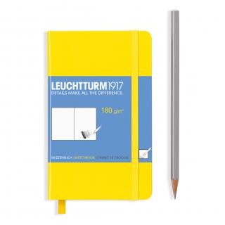 SZKICOWNIK LEUCHTTURM1917 A6 (POCKET), ŻÓŁTY