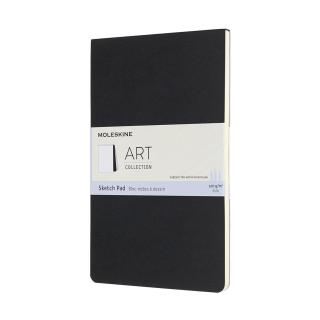 Szkicownik Moleskine Pad Large 13x21 cm, czarny, 48 stron