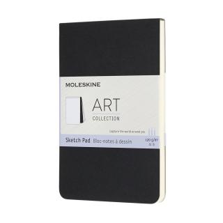 Szkicownik Moleskine Pad Pocket 9x14 cm, czarny, 48 stron