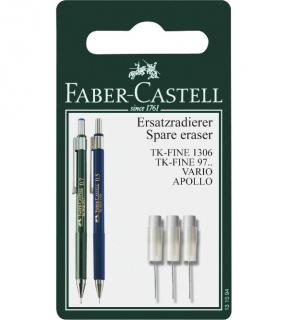 ZAPASOWE GUMKI DO OŁOWKÓW TK-FINE FABER-CASTELL