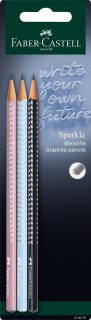 ZESTAW 3 OŁÓWKÓW SPARKLE HARMONY FABER-CASTELL