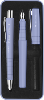 ZESTAW PREZENTOWY POLY FABER-CASTELL, PIÓRO WIECZNE + DŁUGOPIS, PALE IRIS