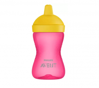 Avent kubek niekapek 18+ 300ml różowy