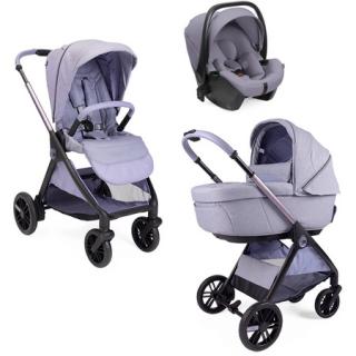 Chicco Bellagio wózek wielofunkcyjny 3w1 z fotelikem Kory Lavender Glazer