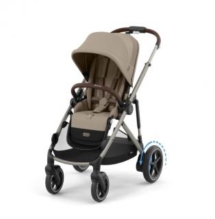 Cybex e-Gazelle S wózek spacerowy Almond Beige