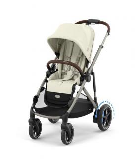 Cybex e-Gazelle S wózek spacerowy Seashell Beige