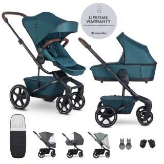 Easywalker Harvey 5 wózek spacerowy Premium Jade Green XXL RWS