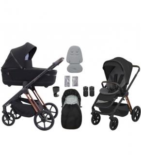 Espiro Miloo wózek wielofunkcyjny 2w1 diamond black 210