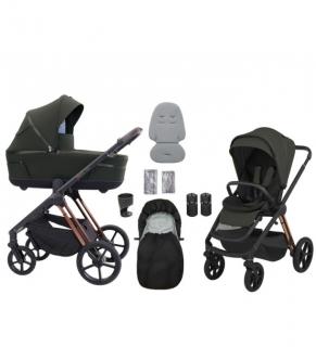 Espiro Miloo wózek wielofunkcyjny 2w1 luxury green 204