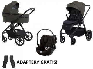 Espiro Yoga wózek wielofunkcyjny 3w1 z fotelikiem Cybex Cloud G 114 Life Balance