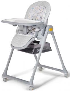 Kinderkraft Lastree krzesełko do karmienia Grey