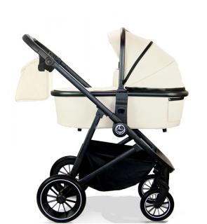 Milu Kids TIBI wózek wielofunkcyjny 2w1 01 beige structure