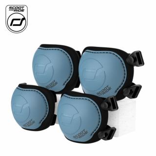 Scoot&amp;Ride zestaw ochraniaczy dla dzieci S Steel