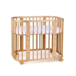 Waldin łóżeczko 5w1 z materacem Natural