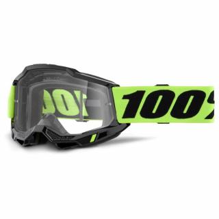 100% ACCURI 2 ENDURO MOTO gogle czarny-fluo