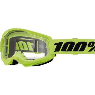 100% STRATA 2 JUNIOR gogle fluo